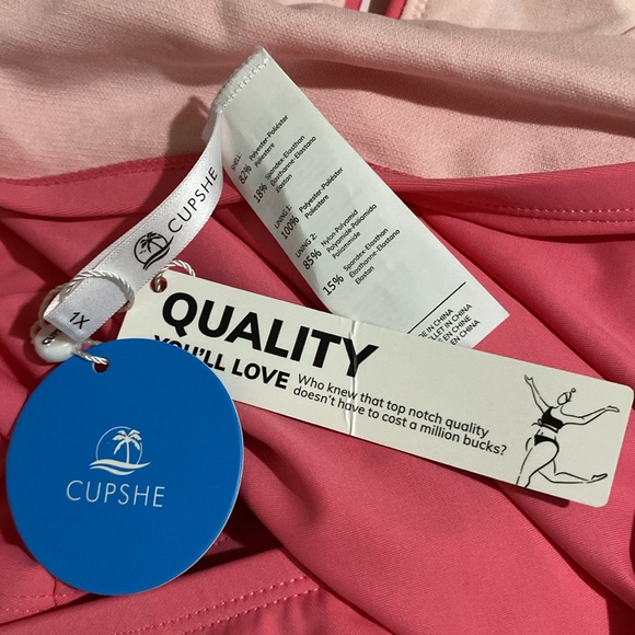 CUPSHE One Piece Bathing Suit Size 1XL NWT - Picture 8 of 8
